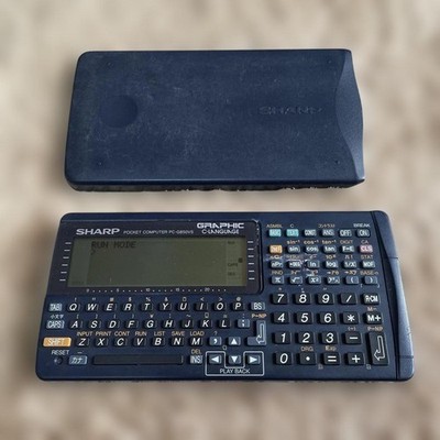 SHARP PC-G850VS Pocket Computer Tested and working Built-in Buzzer Used