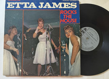 Etta James LP "Rocks the House&rdquo; Argo 4032 ~ 1st Press Mono DG "Seven Day Fool"