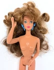 Vintage 1988 Style Magic Whitney Barbie Doll Steffie Face Brunette Curly G2U