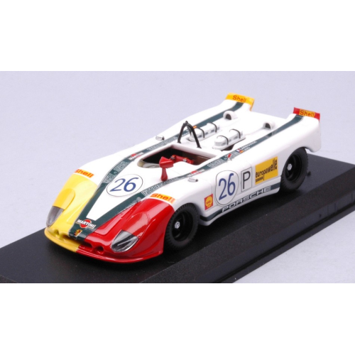 Porsche 908/02 Flunder N.26 Targa Florio 1970 G.LARROUSSE-R.LINS 1:43 Best Model-image