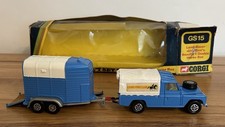 Corgi Die-cast Land-Rover With rice’s Beaufort Horse Box GS15 Vintage boxed