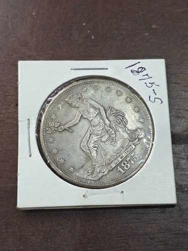 1875 S Silver Trade Coin