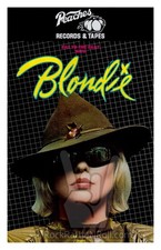 BLONDIE 1979 PROMO 11x17 POSTER DEBORAH HARRY EAT YO THE BEAT ALBUM PEACHES PIC
