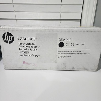 HP CE340AC 651 Black Toner Cartridge, LaserJet Enterprise 700 Color M775 Sealed