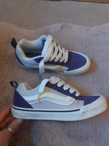 Vans Girls Ladies Trainers Purple Size 36 Excellent Condition