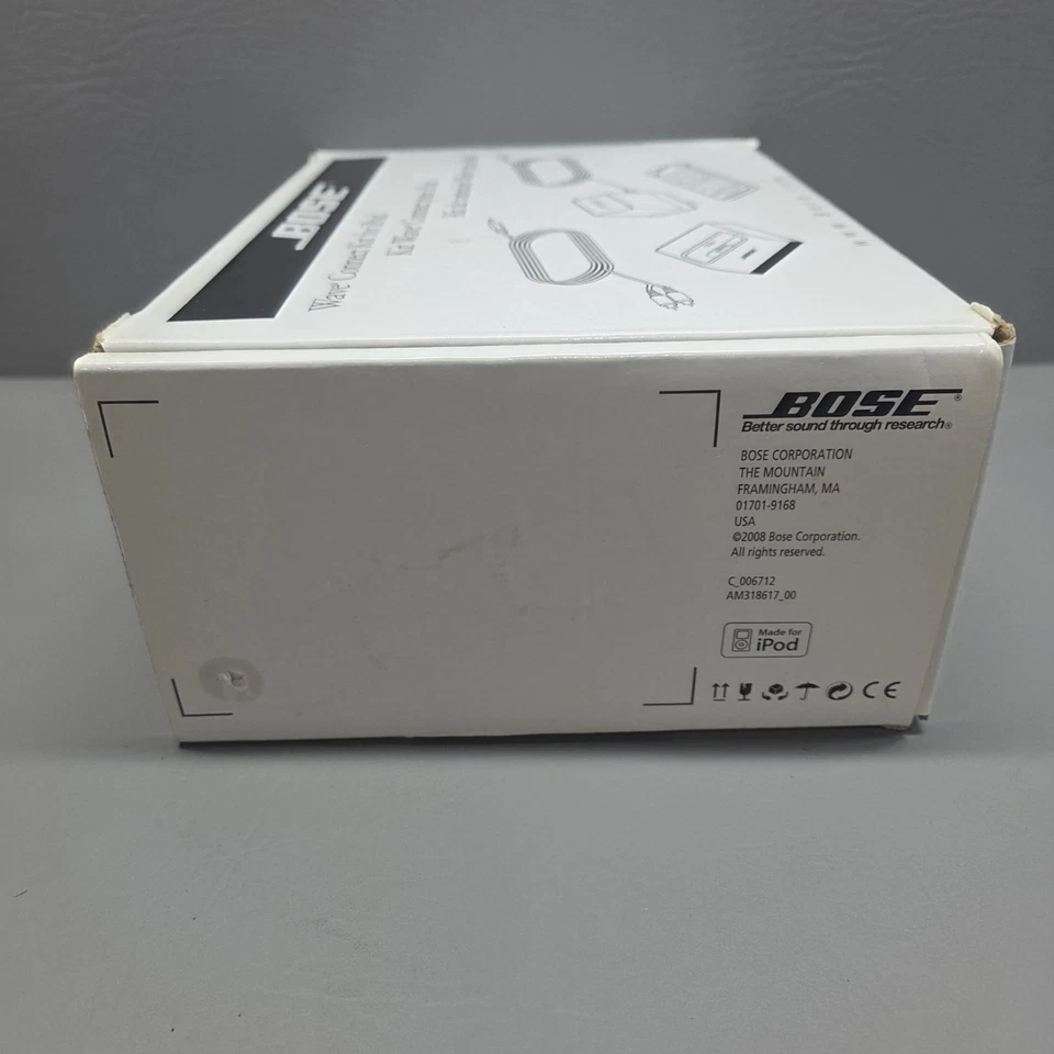 Kit Bose Wave Connect para iPod e iPhone kit de dock 315527-0010 novo em folha caixa aberta - Imagem 3 de 4