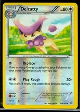 Pokemon DELCATTY 114/160 - XY Primal Clash RARE Rev Holo MINT!