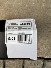 Arezzo Matt Black Round Toilet Roll Holder