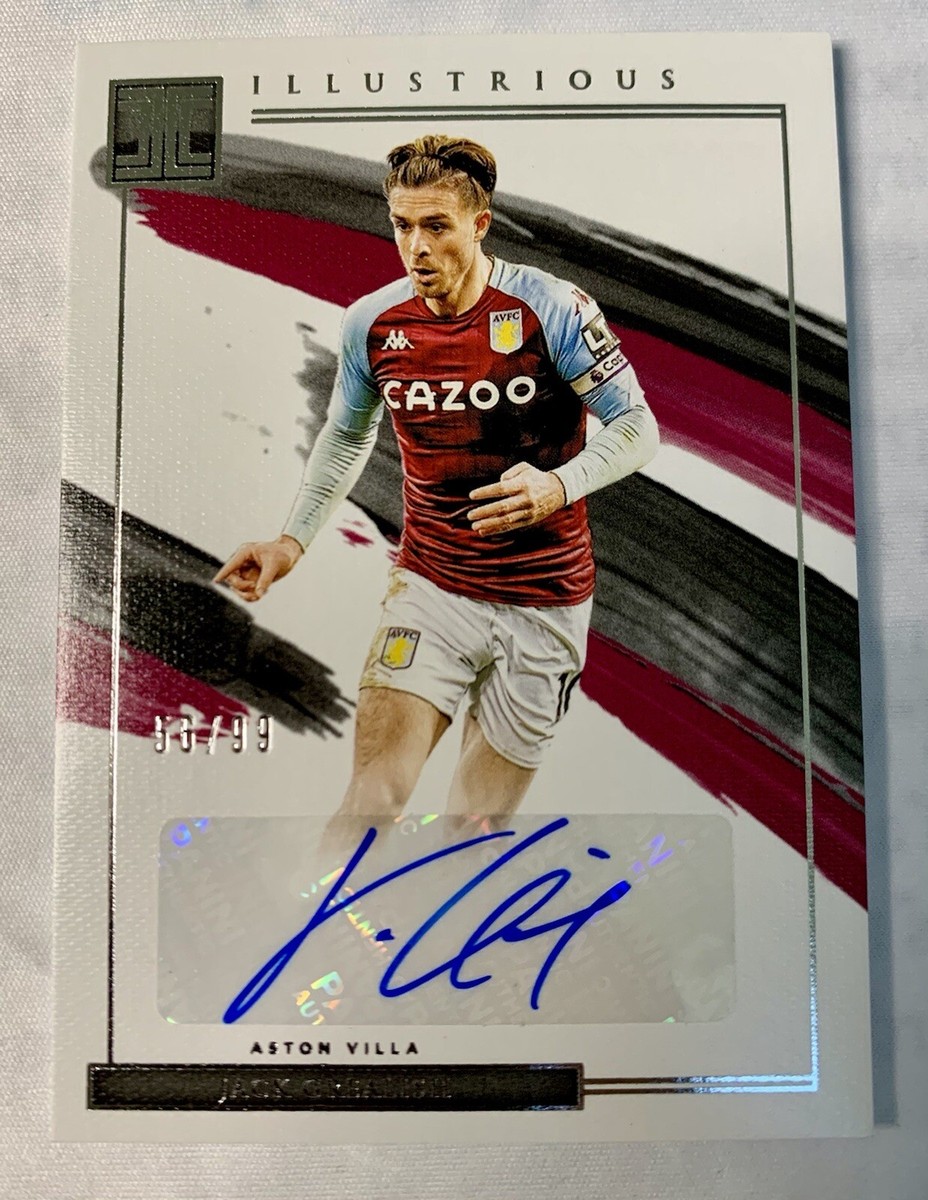20-21 Panini IMPECCABLE Soccer JACK GREALISH Illustrious Ink Auto 