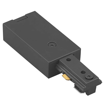 WAC Lighting LLE-BK 120V Track System Live End '' L'' Track Connector