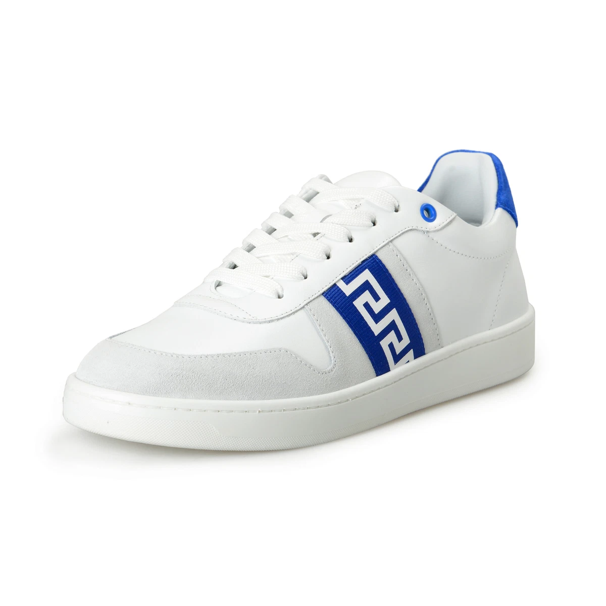 Versace White Greca Sneakers