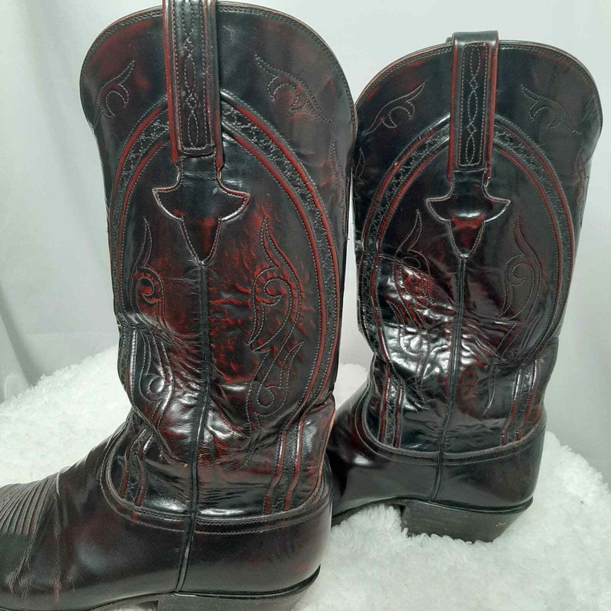 Lucchese Gavin Cowboy Boots, Black Cherry, Men\'s 8.5 BOTD! Lucchese Gavin Black Cherry : r/cowboyboots main image 2