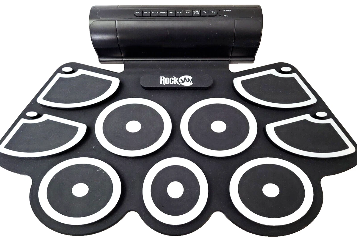 ROCK JAM RJ760MD ELECTRONIC DRUM KIT COMPLETE IN BOX MIDI WINDOWS