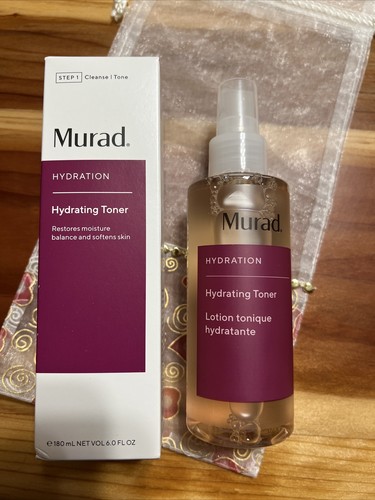 Murad Hydration Hydrating Toner Balanced Skin pH Lifts Impurities 6 Fl Oz NIB