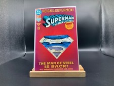 Superman Man of Steel 1992 22D; Dbl Cover with poster; June 1993; DC; VF