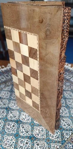 Backgammon(HANDGEFERTIGT) , Massivholz WALNUSS aus Persien(Sanandaj) 51×50×8,5cm - Bild 12 von 15