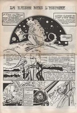 Situationists / Promotional Pamphlet Comic for the Book LA RAISON DANS 1975