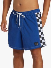 Image of Quiksilver Original Arch Volley 17" - Swim Shorts for Men in Monoco Blue