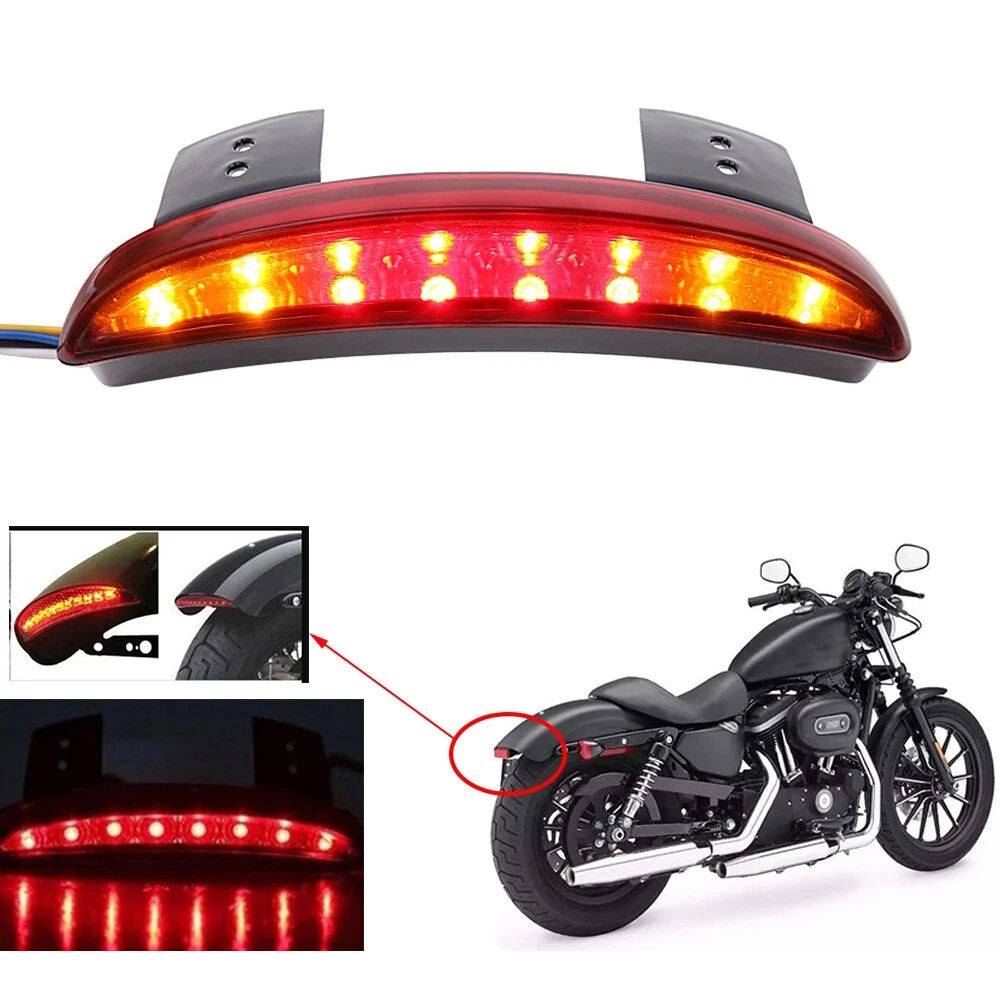 Fender LED Turn Signal Stop Brake Tail Light For Honda Shadow