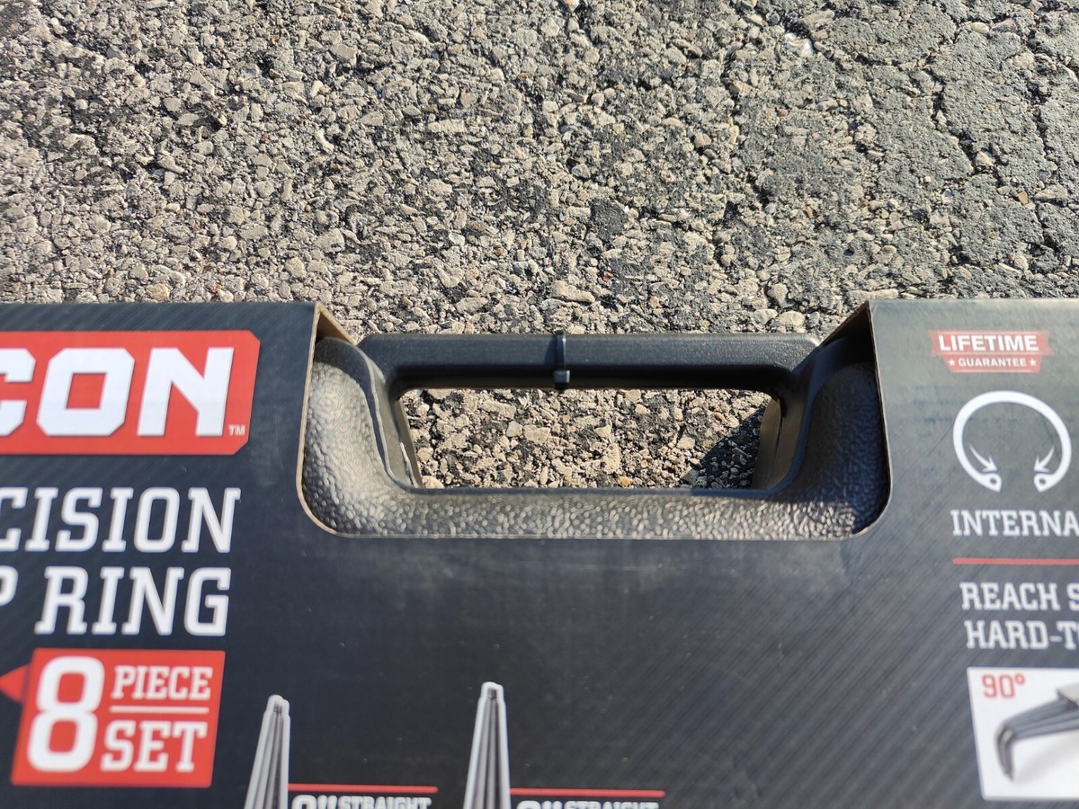 (⸝ᵕᴗᵕ⸝⸝)a ICON 64597 8-Piece Internal/External Precision Snap Ring