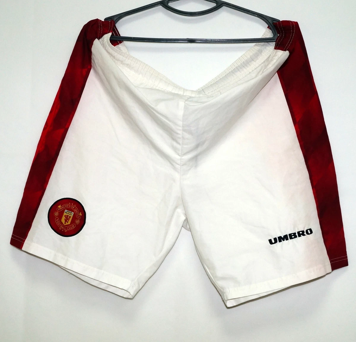 Short De Gardien Manchester United 1997-1998 Umbro Taille S - Occasion Très Bon état