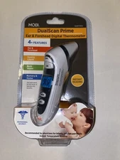 MOBI DualScan Ear & Forehead Digital Thermometer Food/Bottle Reading NIP
