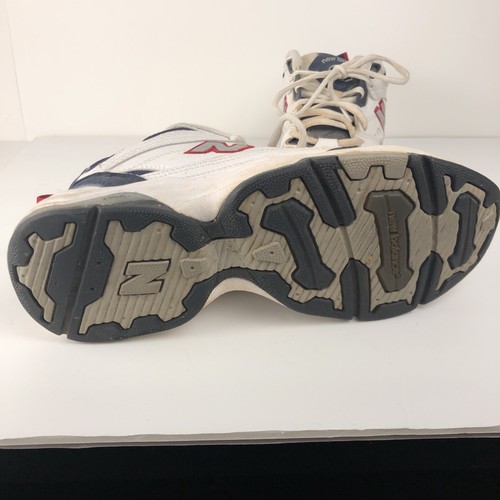 New Balance 609 Mens Size 8.5D Training Walking Shoes White / Black MX609NR - Picture 5 of 9