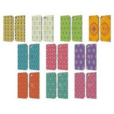 HEAD CASE DESIGNS BOHEMIAN PATTERNS LEATHER BOOK CASE FOR APPLE iPOD TOUCH MP3