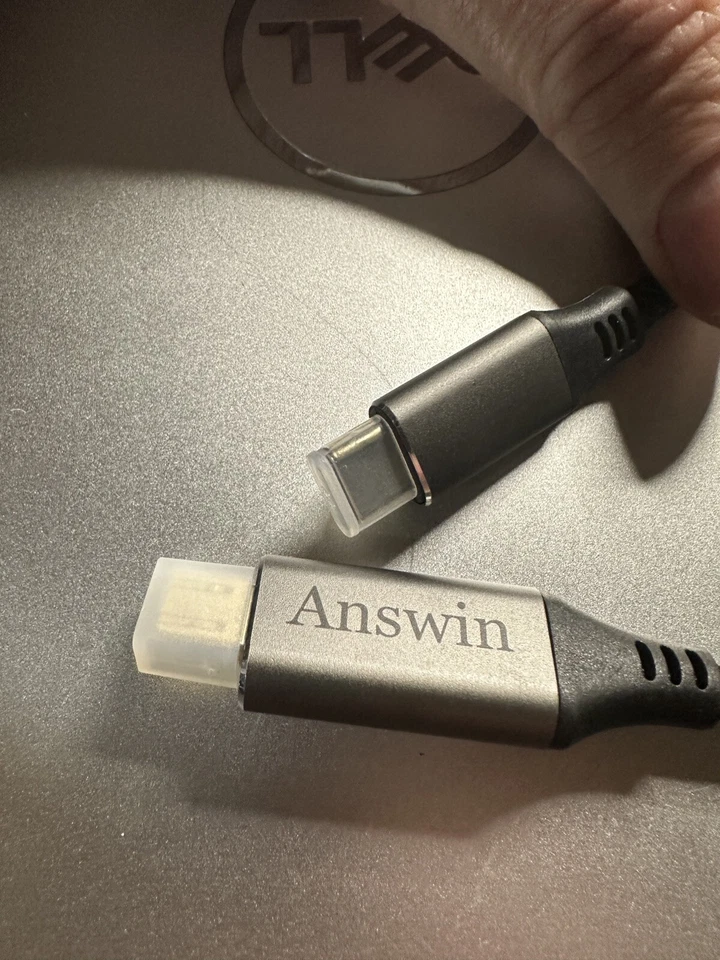 USB Type C USB-C to Mini DisplayPort DP Displays Male 4K Monitor Cable 1.8m - Image 3 of 4