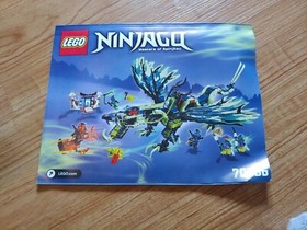 Lego Ninjago Attack Of The Morro Dragon 70736 Box & Manual Only