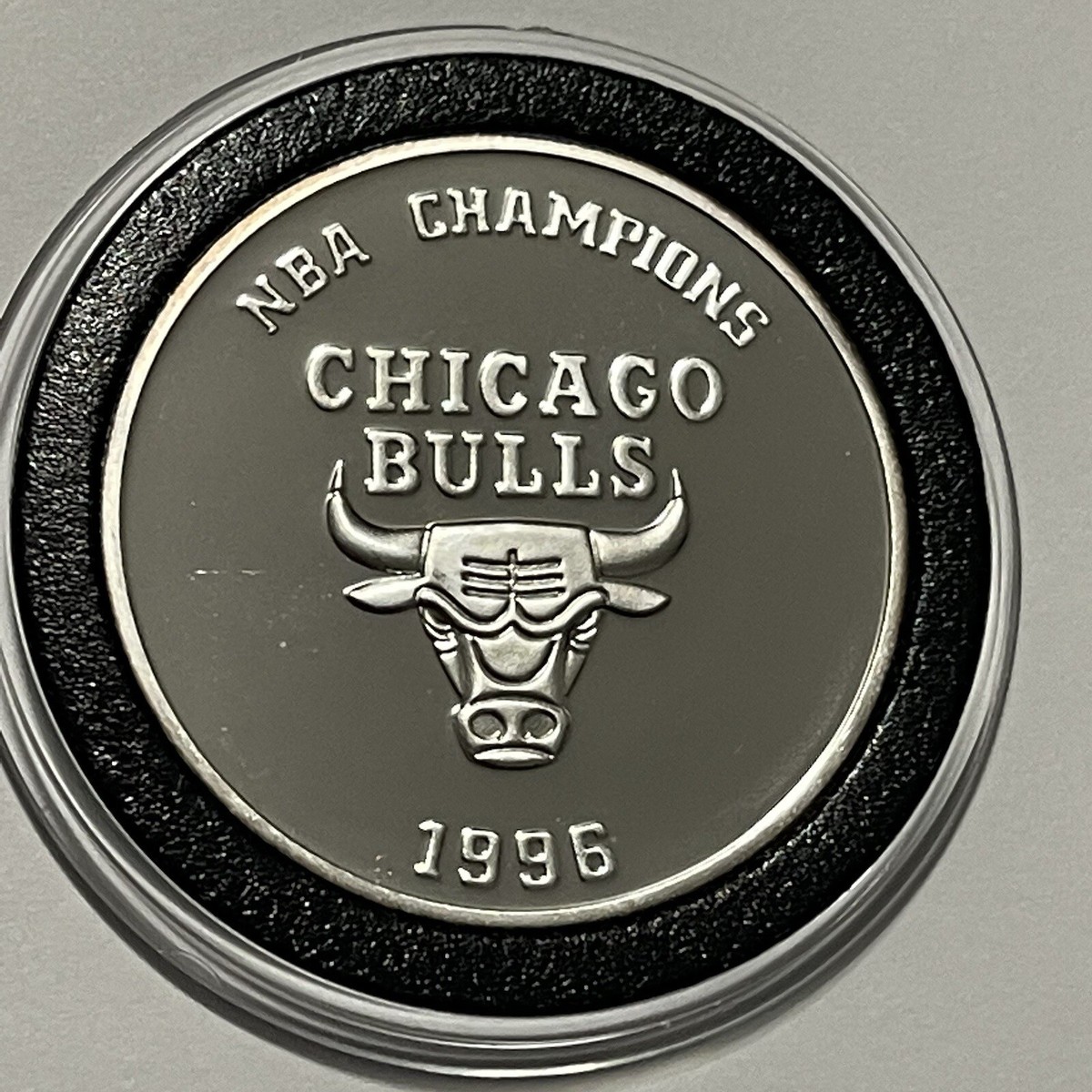 1996 Chicago Bulls NBA Champions 1 Troy Oz .999 Fine Silver Round