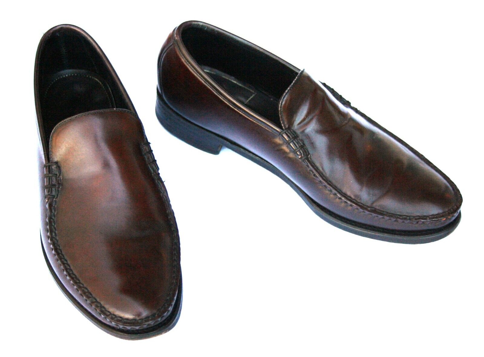 Florsheim Imperial 8.5 C VTG Shell Cordovan Yuma … - image 2