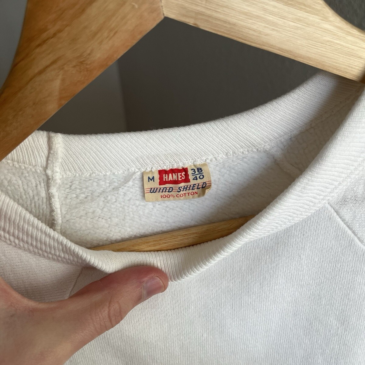Vintage 1950's/1960's Hanes Wind Shield Rare Crewneck Vintage 1950's/1960's Hanes Wind Shield Rare Crewneck