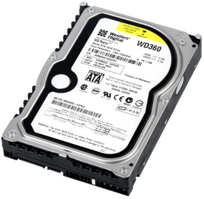 FESTPLATTE WD RAPTOR WD360GD-00FNA0 36.7GB 10K 8MB SATA 3.5'' 