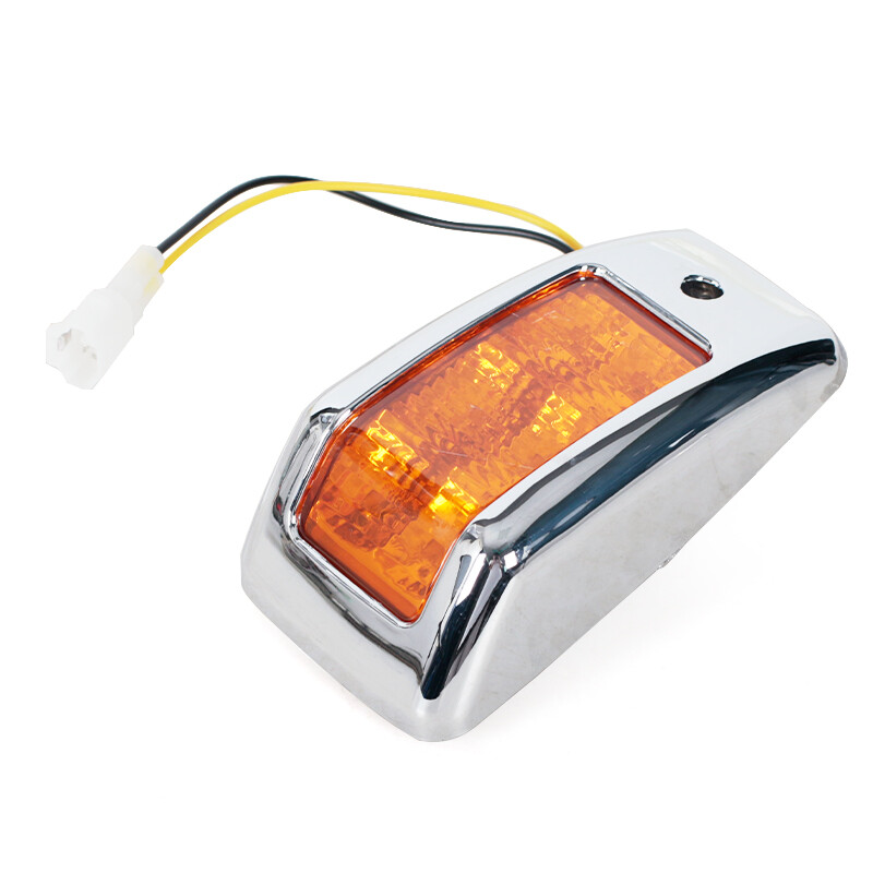 2Pcs LED Electroplated Turn Signal Light For Hino 500 700 Ranger Truck Fc Fd Gd