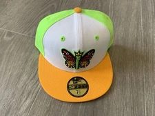New Era Eugene Emeralds Los Monarcas 59FIFTY Hat Men’s Size: 7 1/2 Green/White