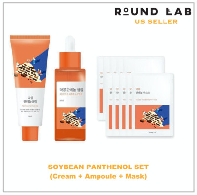 [US seller] ROUND LAB Soybean Panthenol Cream Ampoule Mask *K Beauty Korean