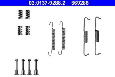 ATE Zubehörsatz Bremsbacken Hinten VW, Porsche 03.0137-9288.2