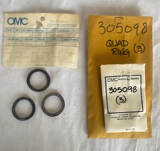 OMC JOHNSON EVINRUDE QUAD RING PART 305098