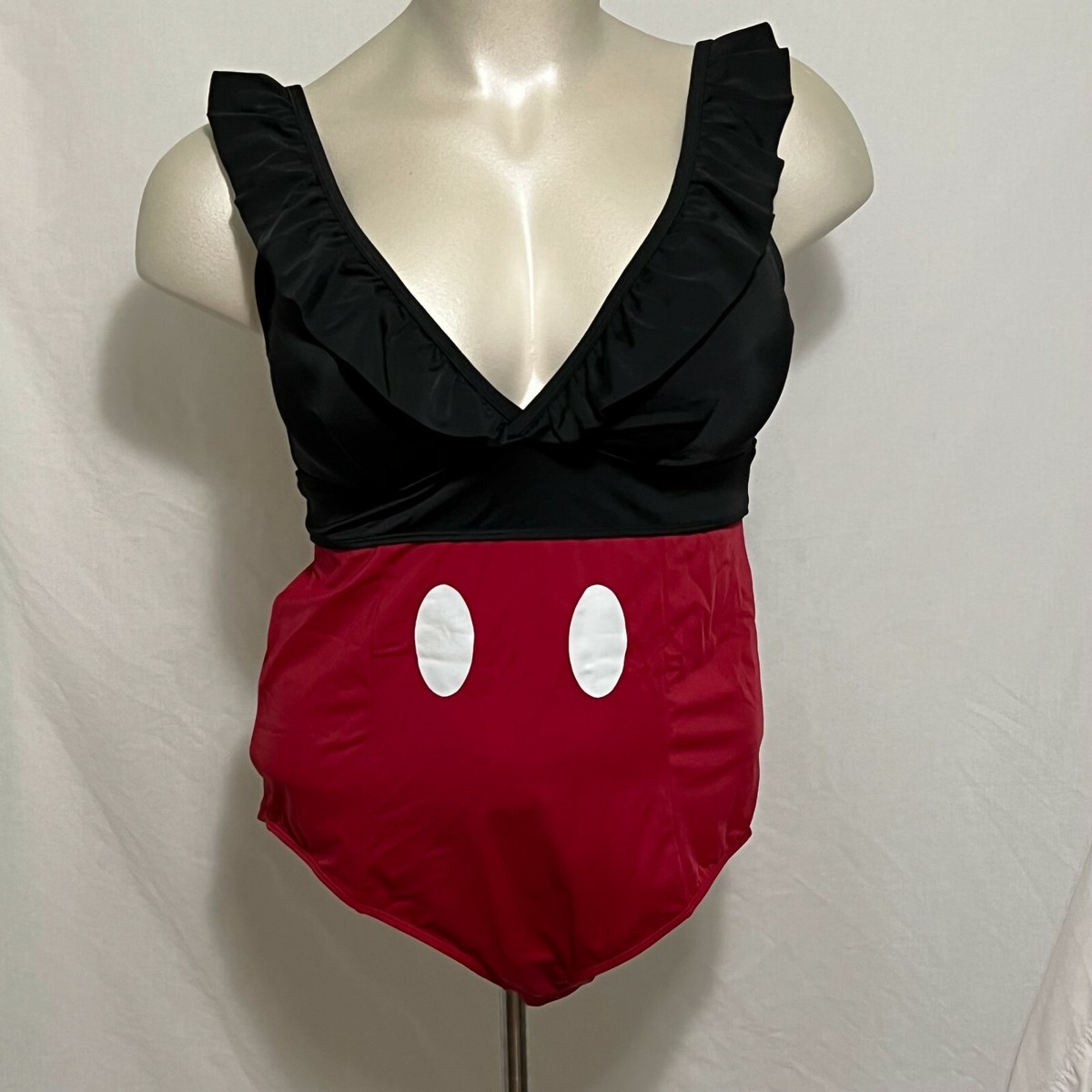 Torrid Swimsuit Swim One Piece Wireless Disney Mickey Mouse Plus Size 30