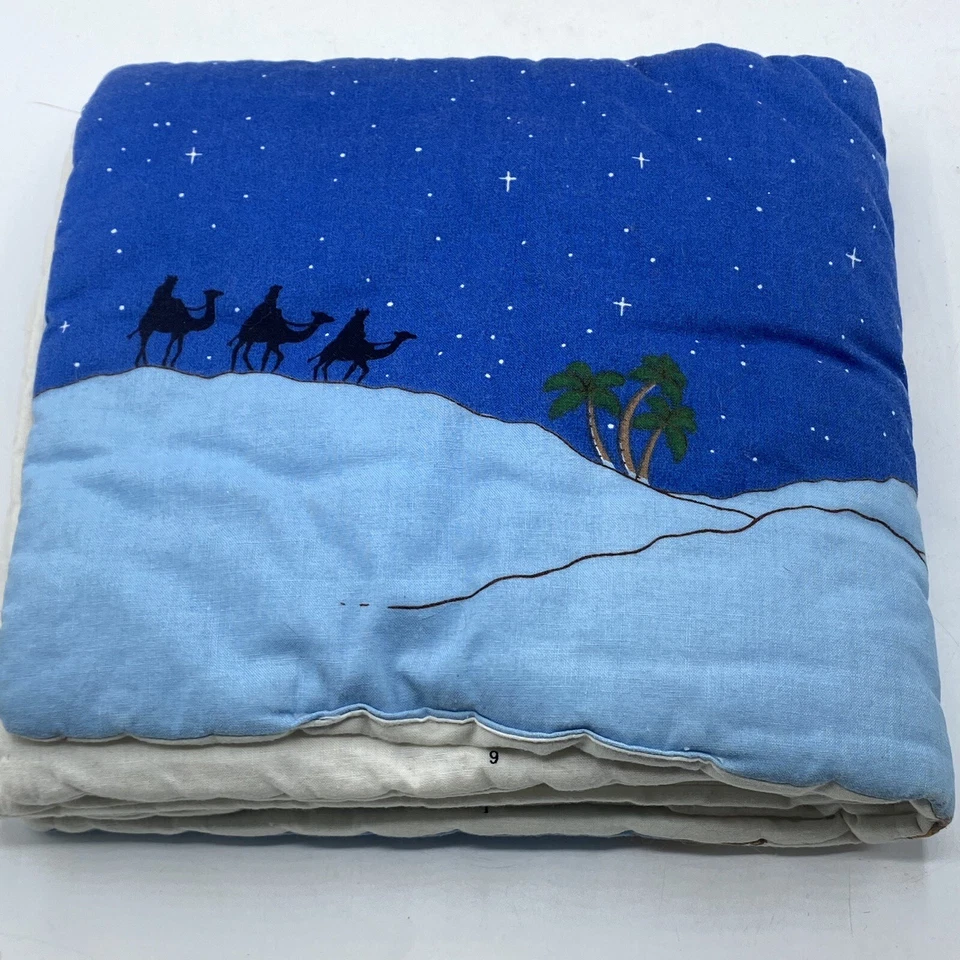 Lote de 2 libros suaves lavables de tela para niños pequeños bebés noche antes de Cristo Foto 3 de 4