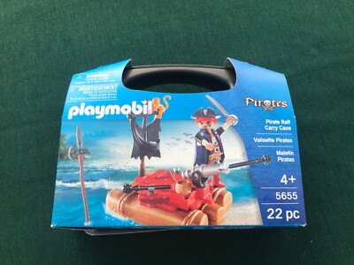 Playmobil Pirate Raft Carry Case (5655) New UK