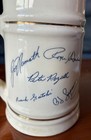 1985 Pro Football Hall Of Fame Festival Large Ceramic Mug Inductees Signatures  — photo 3