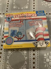 Dr. Seuss Flash Cards Value Pack Pre-K Numbers Colors Language  Basic Skills