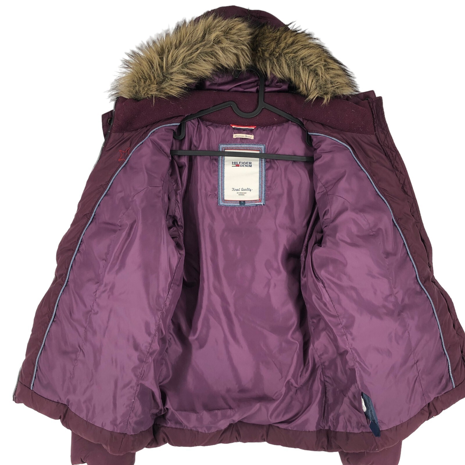 Tommy Hilfiger Women's American Brand Down Jacket Coat Size L image 3