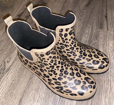 Women's Leopard Rain Boots Size Hey Girl by Corky's