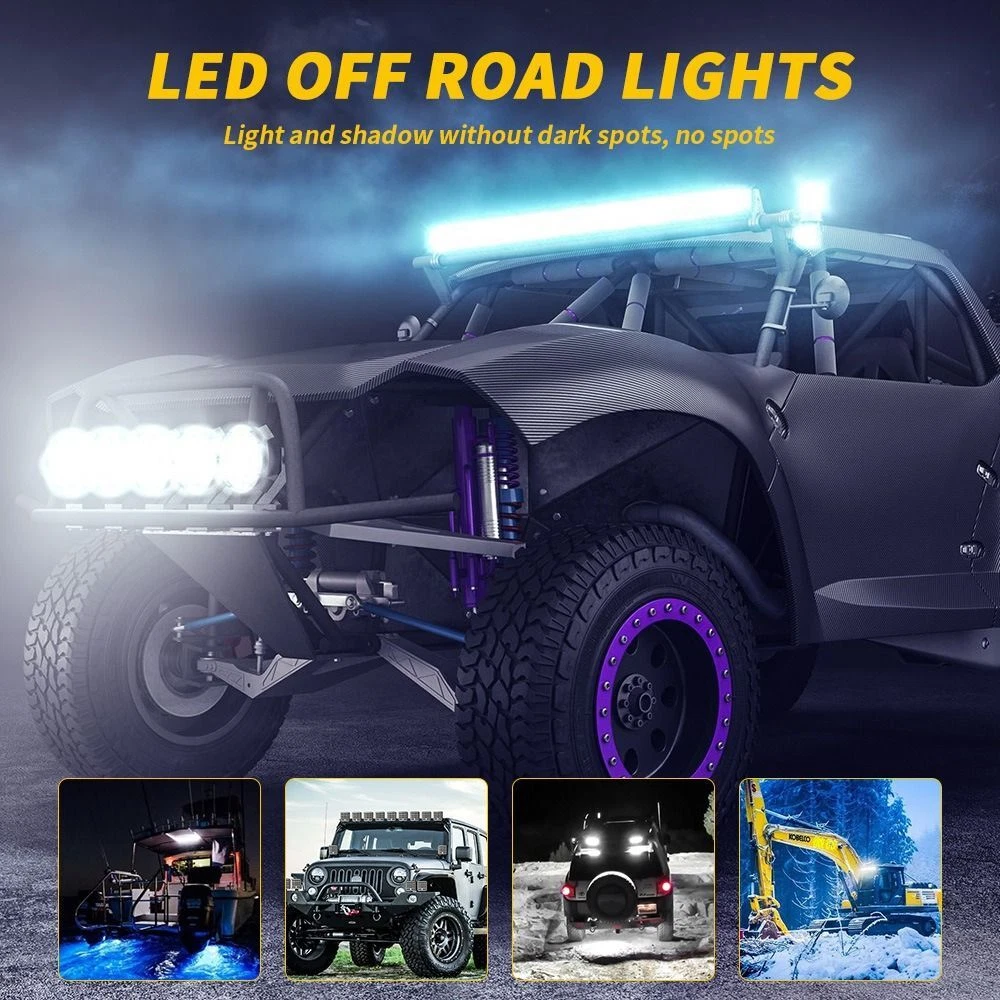 12V Off road Light Waterproof Truck LED Light Daytime Running Light Automotive