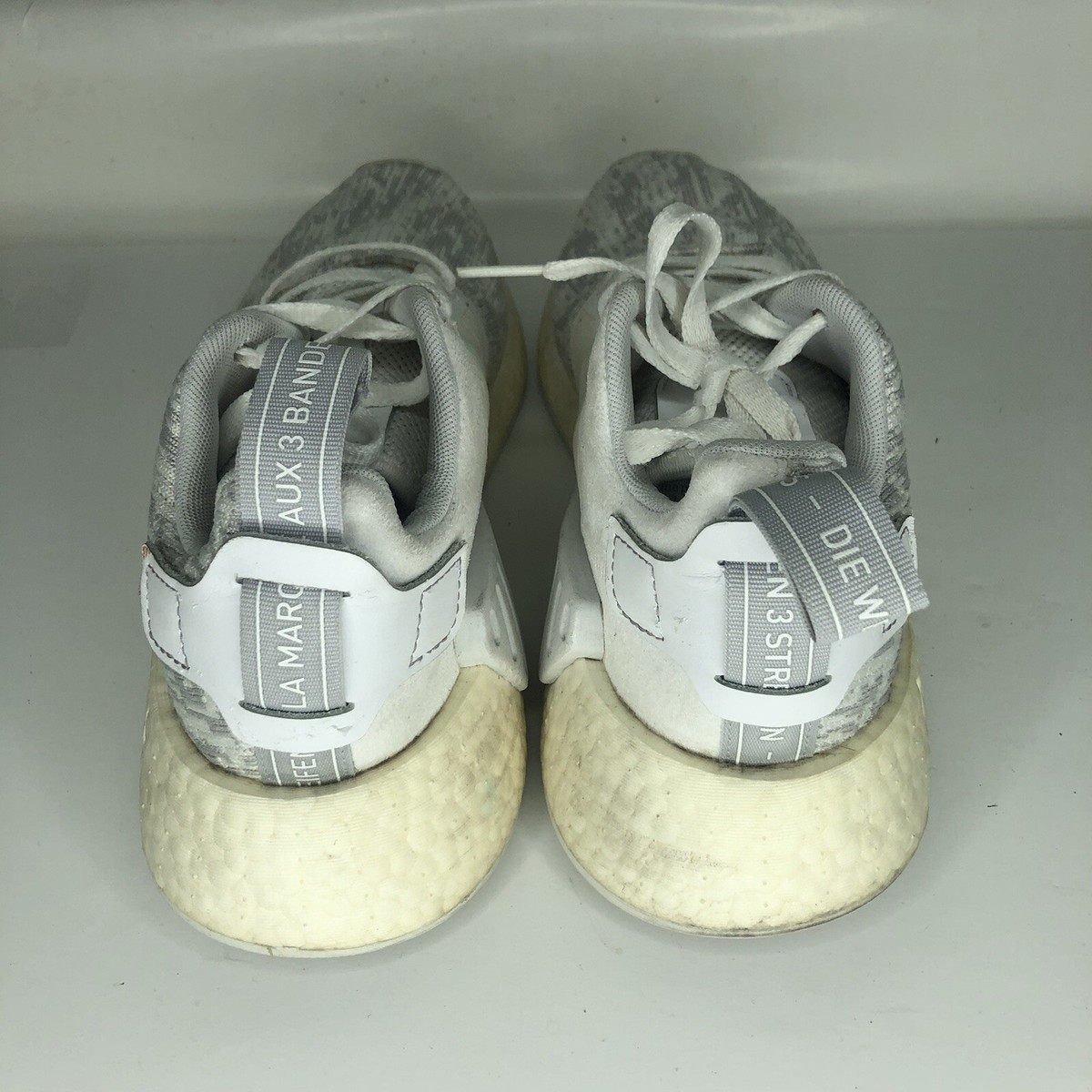 adidas gazelle silver green womens Adidas NMD R2 Grey Glitch main image 1