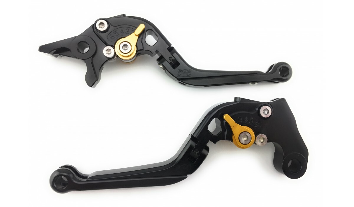 Leviers de frein Buell 1190 RX SX rabattables pour la route et la piste - 2