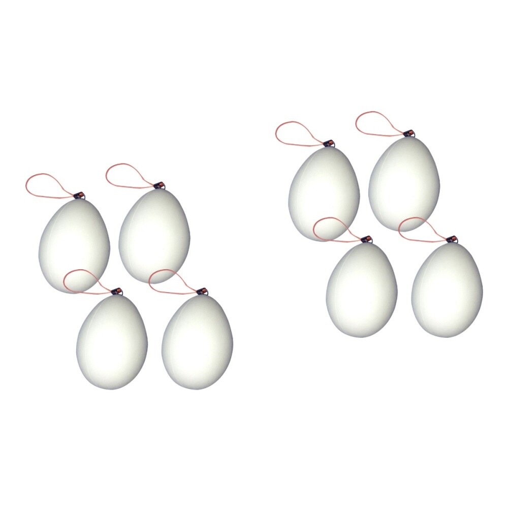 10PCS Kitchen Game Food Toy DIY Eggs DIY Lifelike Egg DIY Doodling Egg Toy